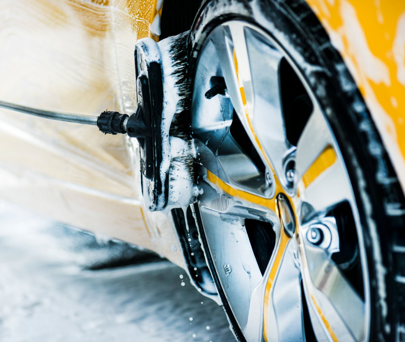 fleet car valeting Glasgow wheel wash service
