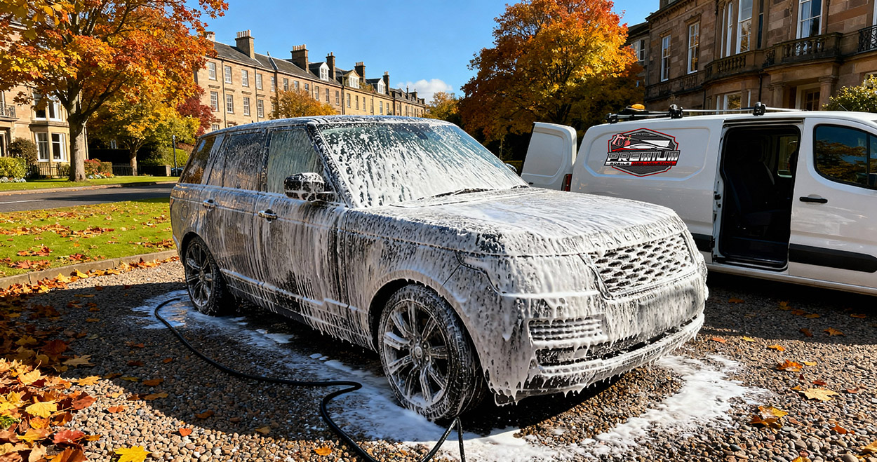 Mobile car wash in Glasgow and Bishopbriggs